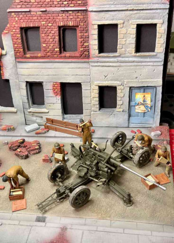 SCW Bofors diorama